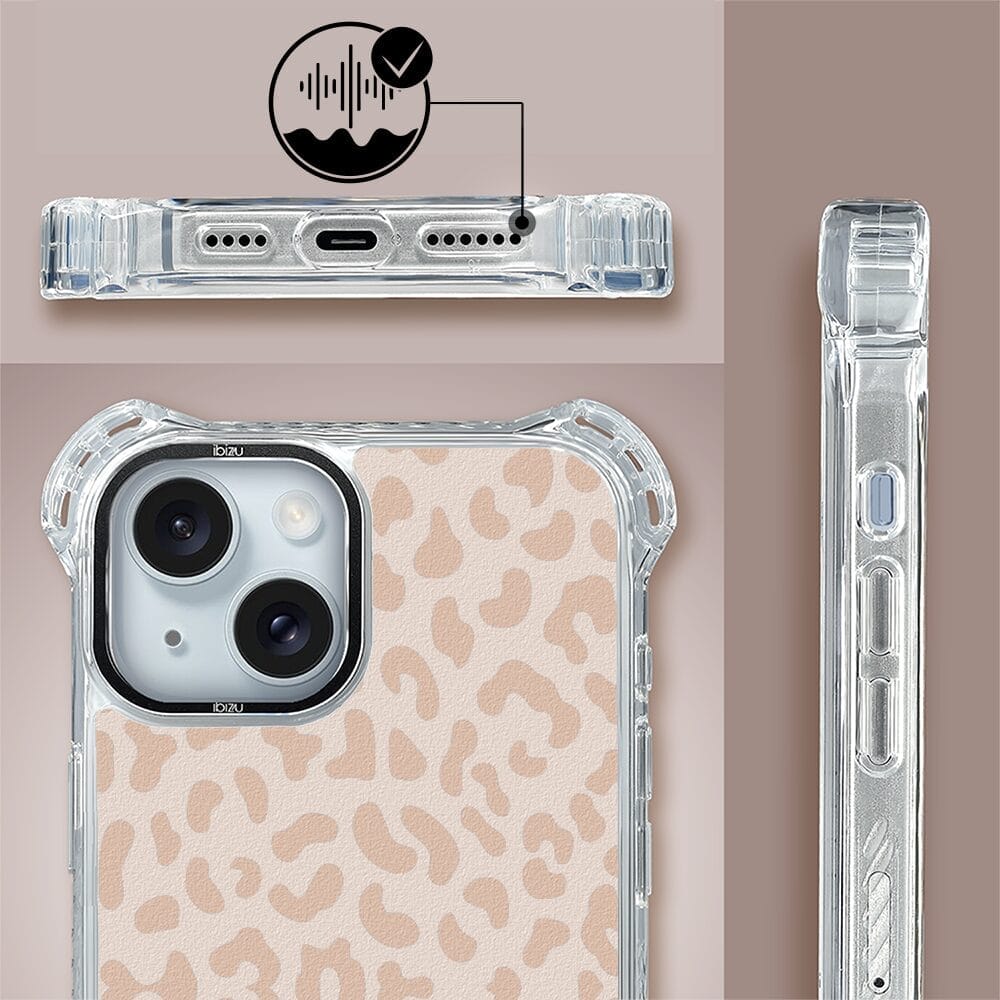 Etui iPhone 15 IBIZU DropGuard Ultra z MagSafe, Boho, Delikatna panterka - obrazek 6