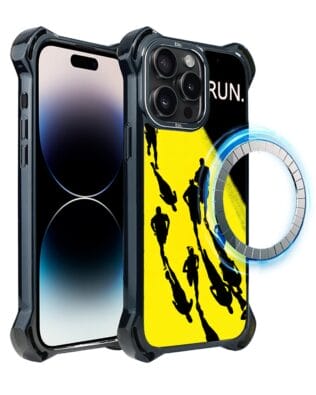 Etui do iPhone 14 Pro IBIZU DropGuard Ultra z MagSafe, #Move, Bieg Mistrzów