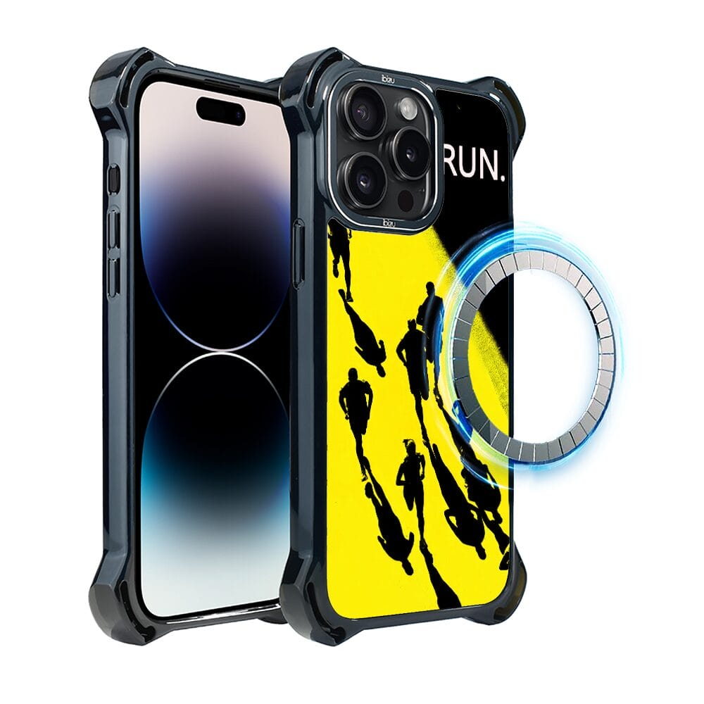 Etui do iPhone 14 Pro IBIZU DropGuard Ultra z MagSafe, #Move, Bieg Mistrzów