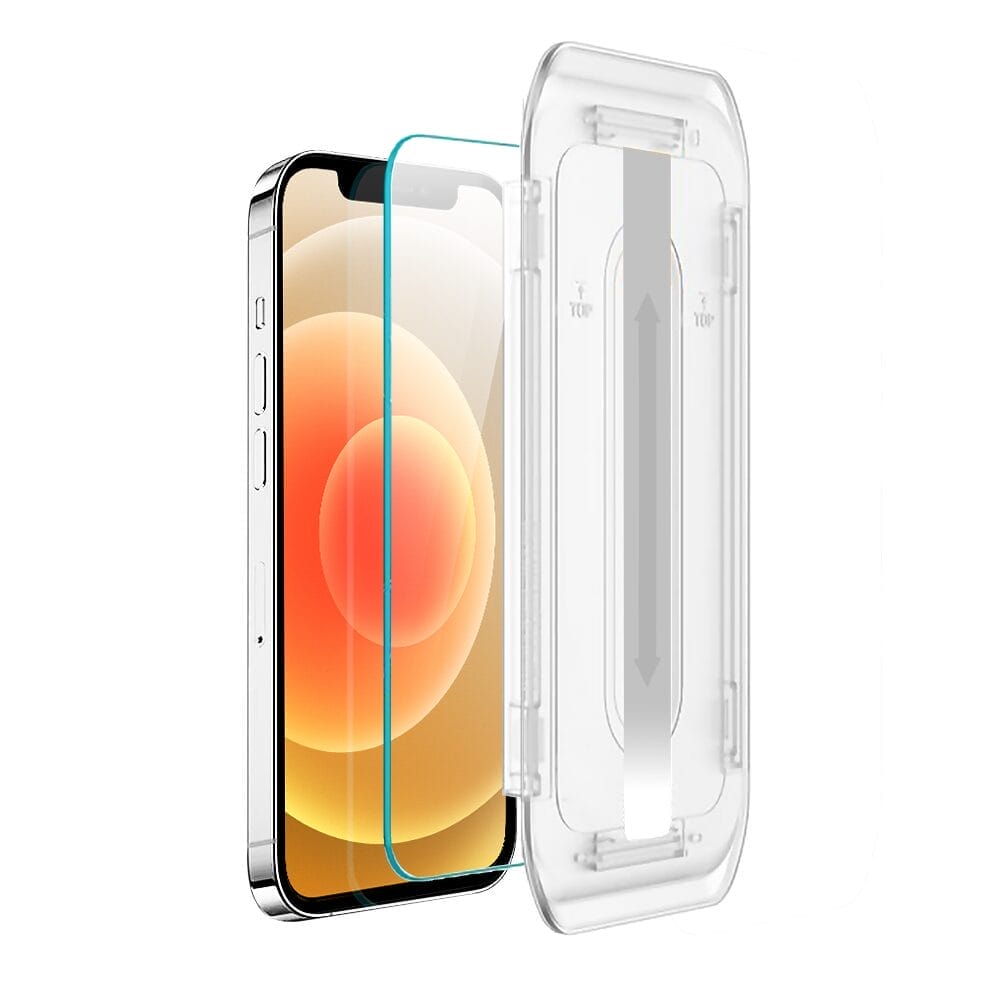 Szkło hartowane na ekran ochrona 9H z aplikatorem do iPhone 12 Pro Max