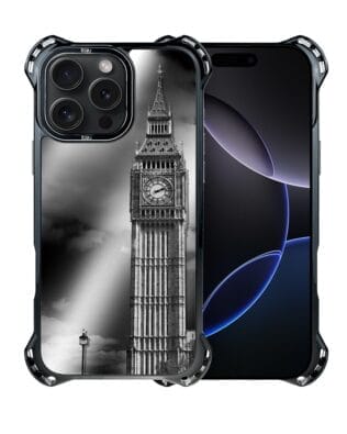 Etui do iPhone 16 Pro Max IBIZU DropGuard Ultra z MagSafe, Noir City, Big Ben