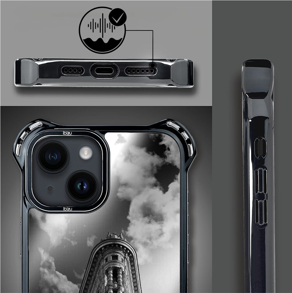 Etui do iPhone 14 IBIZU DropGuard Ultra z MagSafe, Noir City, Flatiron - obrazek 4