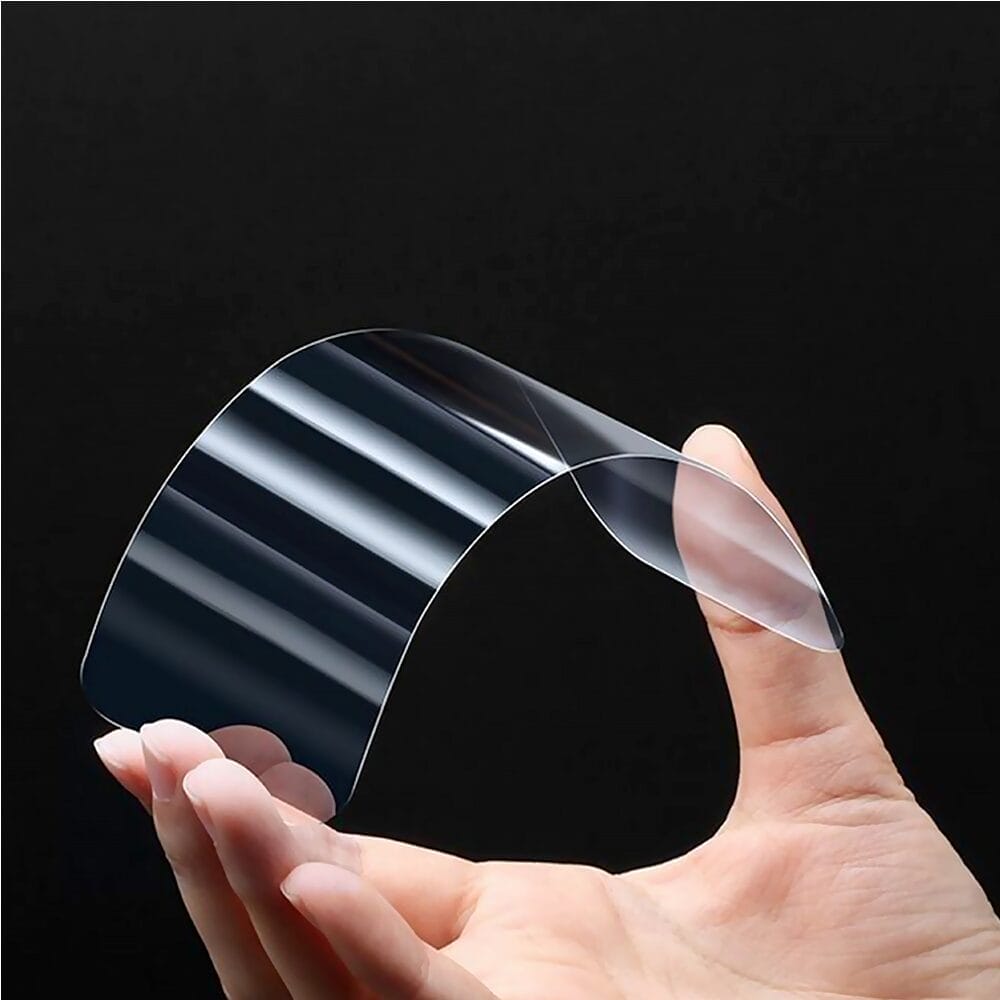 Szklana folia z powłoką ceramiczną na cały ekran 5D z czarną ramką do Xiaomi POCO X7 Pro - obrazek 2