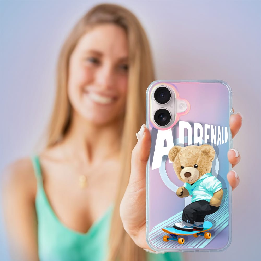 Etui do iPhone 16 IBIZU California Sunset z MagSafe, zmieniające kolor, Adrenalin, deskorolka - obrazek 5