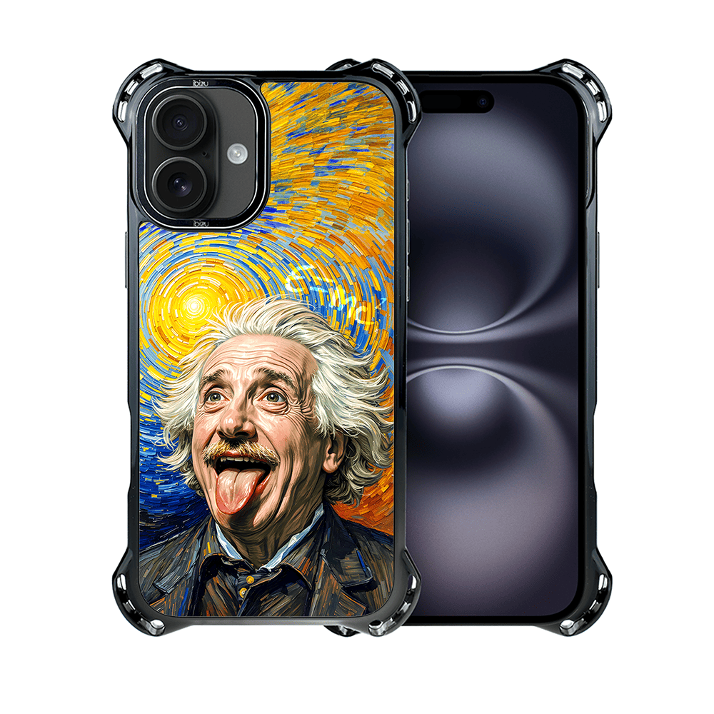 Etui iPhone 16 Plus IBIZU DropGuard Ultra z MagSafe, Einstein - obrazek 2