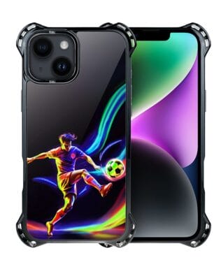 Etui do iPhone 14 IBIZU DropGuard Ultra z MagSafe, #ElectroMove, W rytmie piłki nożnej