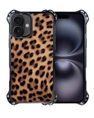 Etui do iPhone 16 IBIZU DropGuard Ultra z MagSafe, Zew Natury, Pantera