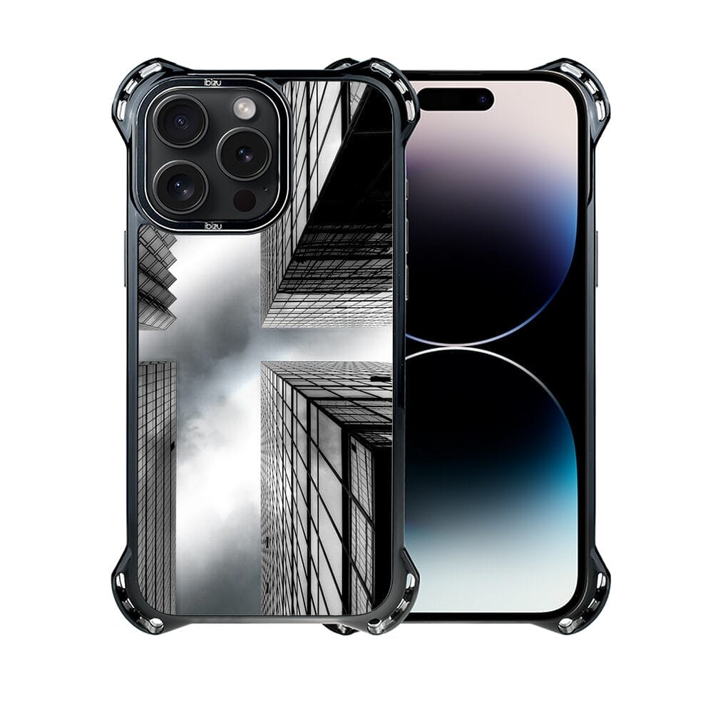 Etui do iPhone 14 Pro Max IBIZU DropGuard Ultra z MagSafe, Noir City, Drapacze Chmur - obrazek 2