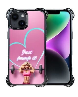 Etui do iPhone 14 Plus IBIZU DropGuard Ultra z MagSafe, #Move, Pump it love