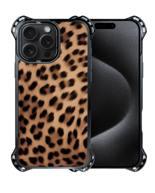 Etui do iPhone 15 Pro IBIZU DropGuard Ultra z MagSafe, Zew Natury, Pantera