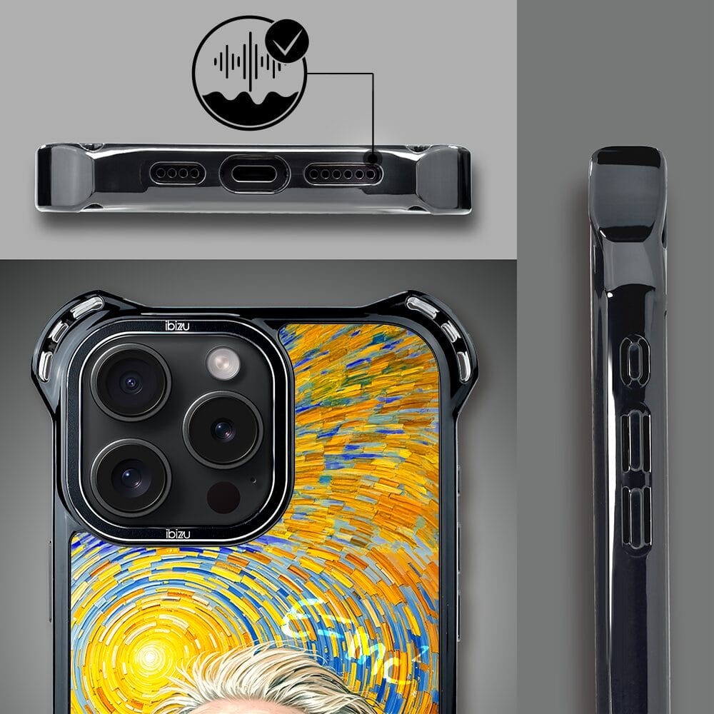 Etui do iPhone 14 Pro IBIZU DropGuard Ultra z MagSafe, Einstein - obrazek 4