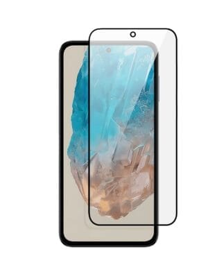 Szkło najtrwalsze kompozytowe z powłoką ceramiczną na cały ekran 5D z czarną ramką do Samsung Galaxy M35 5G