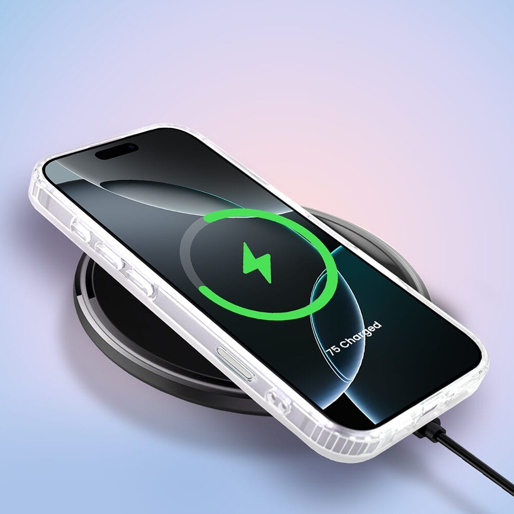 Etui do iPhone 16 Pro IBIZU California Sunset z MagSafe, zmieniające kolor, Love Mood, miś i serduszka - obrazek 6