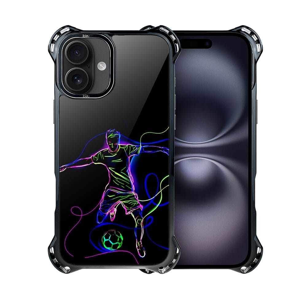 Etui do iPhone 16 IBIZU DropGuard Ultra z MagSafe, #ElectroMove, Moc football'u - obrazek 2