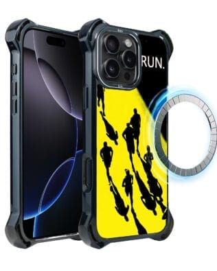 Etui do iPhone 16 Pro IBIZU DropGuard Ultra z MagSafe, #Move, Bieg Mistrzów