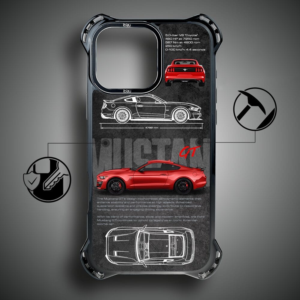 Etui do iPhone 14 Pro IBIZU DropGuard Ultra z MagSafe, TechDrive, GT V8 “Coyote” - obrazek 7