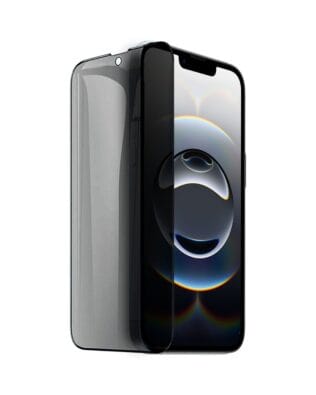 Szkło prywatyzujące z czarną ramką do iPhone 16e