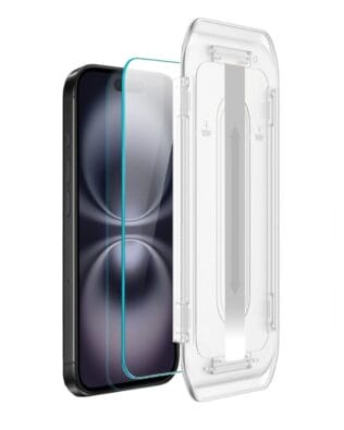 Szkło hartowane na ekran ochrona 9H z aplikatorem do iPhone 16