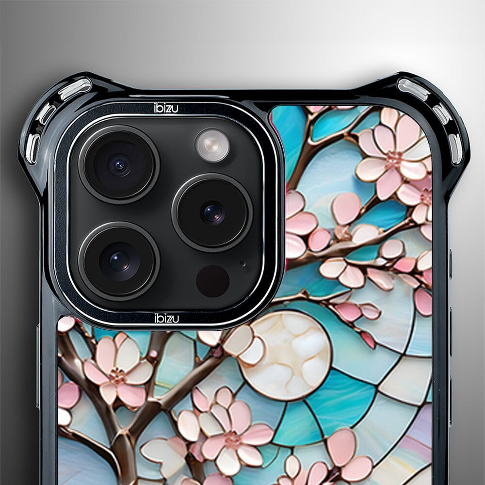 Etui do iPhone 14 Pro IBIZU DropGuard Ultra z MagSafe, Barwy Szkła, Księżycowa Wiśnia - obrazek 5