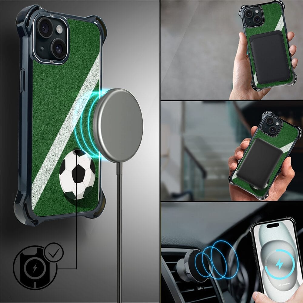 Etui do iPhone 15 Plus IBIZU DropGuard Ultra z MagSafe, #Move, Przy boisku - obrazek 8