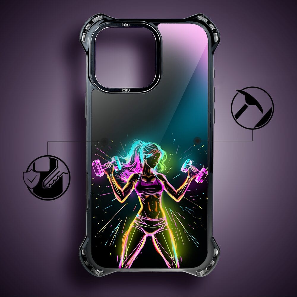 Etui do iPhone 15 Pro Max IBIZU DropGuard Ultra z MagSafe, #ElectroMove, Wibracja fitness - obrazek 7