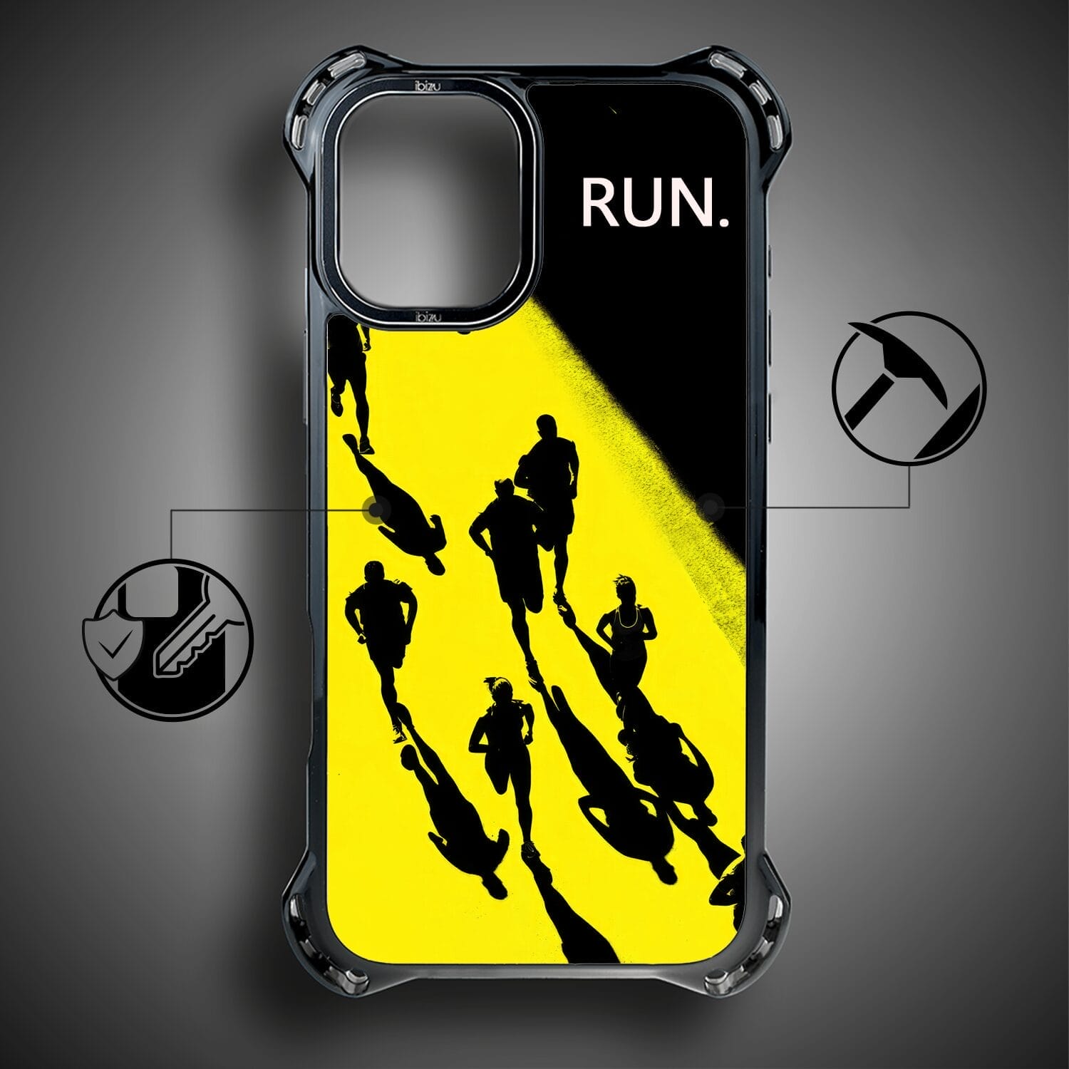 Etui do iPhone 16 Plus IBIZU DropGuard Ultra z MagSafe, #Move, Bieg Mistrzów - obrazek 7