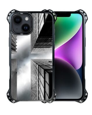 Etui do iPhone 14 IBIZU DropGuard Ultra z MagSafe, Noir City, Drapacze Chmur