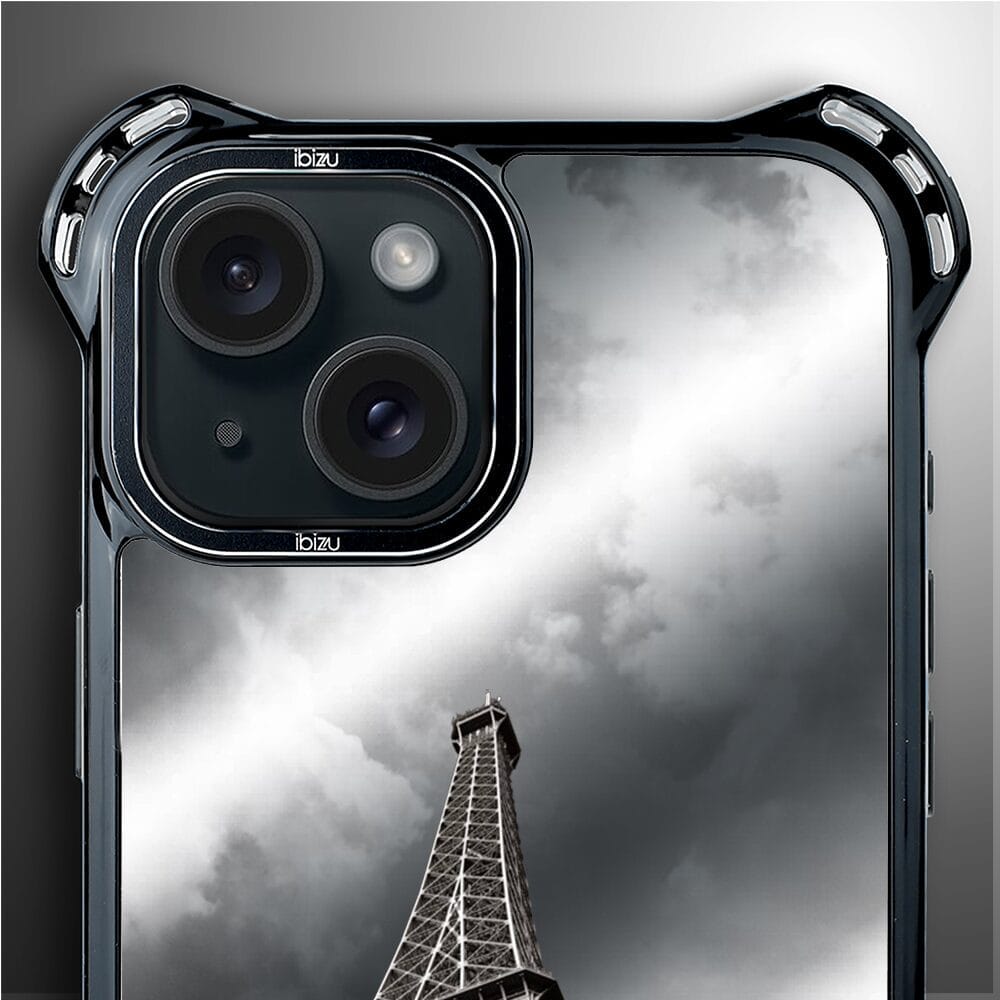 Etui do iPhone 15 Plus IBIZU DropGuard Ultra z MagSafe, Noir City, Wieża Eiffla - obrazek 6