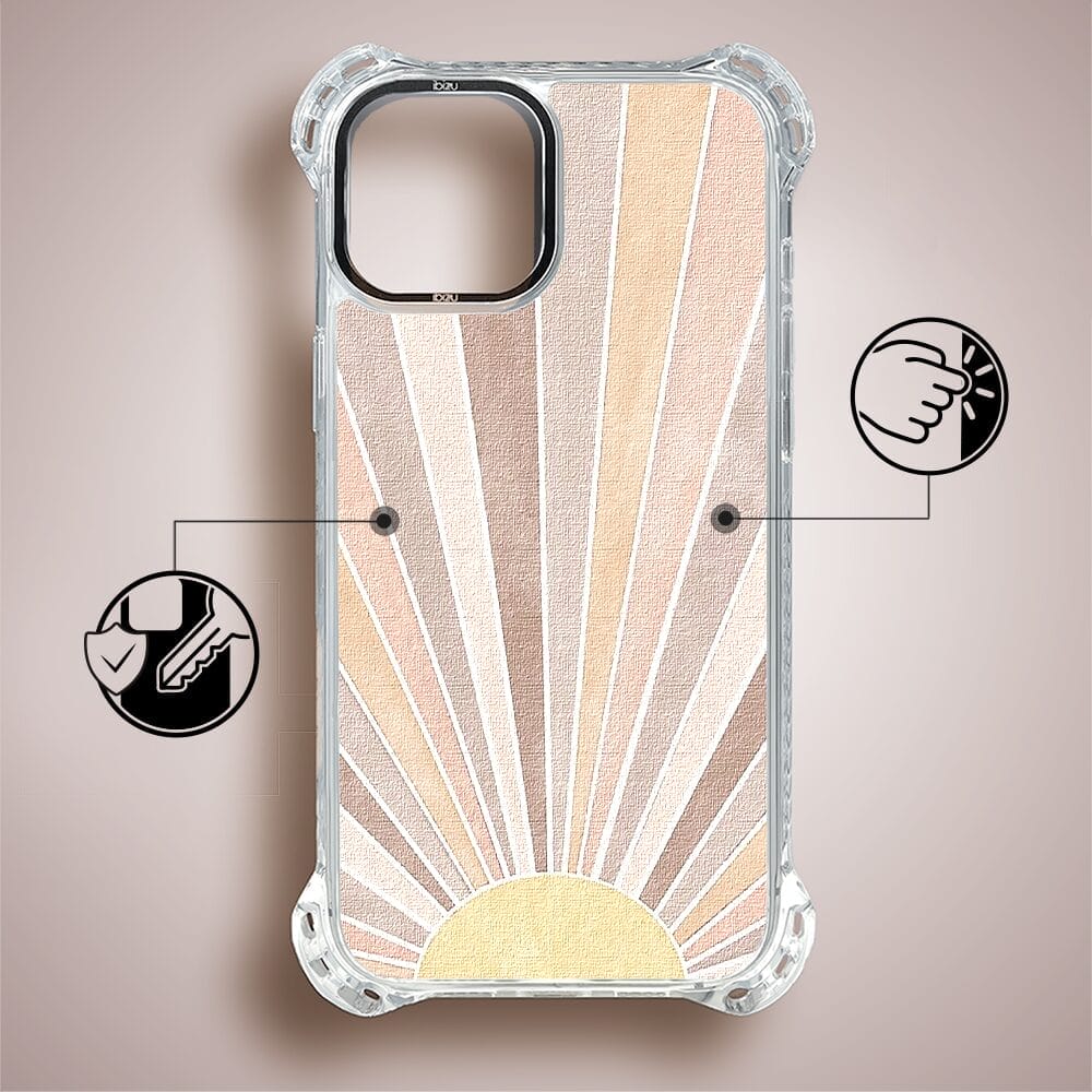 Etui iPhone 15 IBIZU DropGuard Ultra z MagSafe, Boho, Wschód słońca - obrazek 7