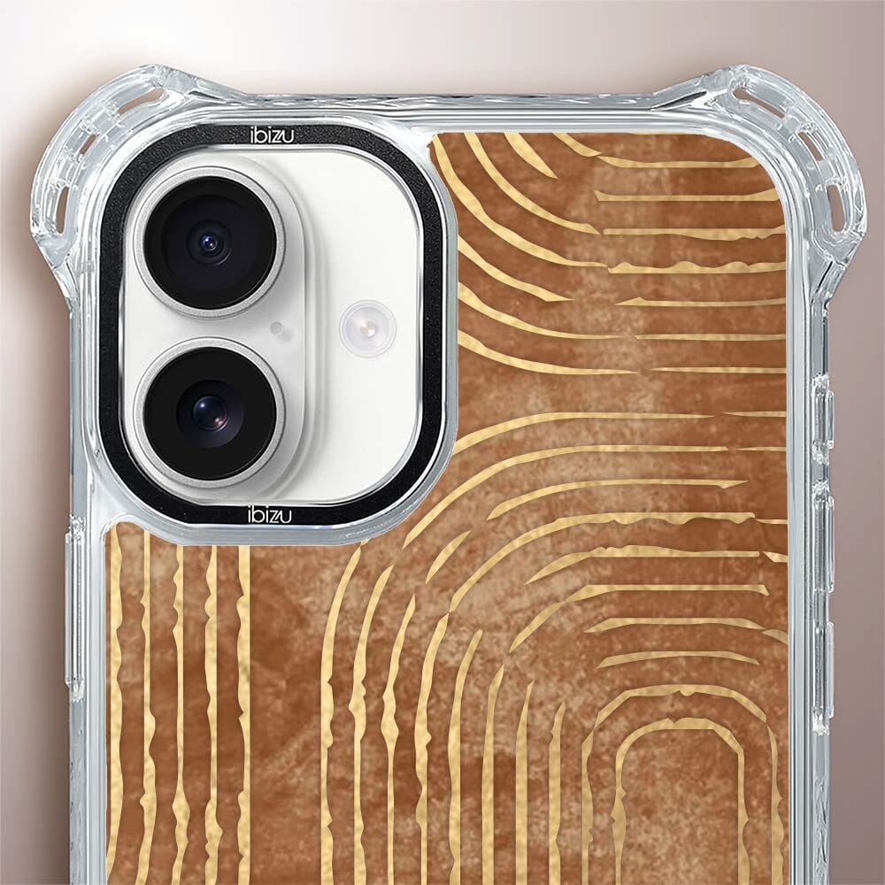 Etui iPhone 16 Plus IBIZU DropGuard Ultra z MagSafe, Boho, Geometryczne linie - obrazek 5