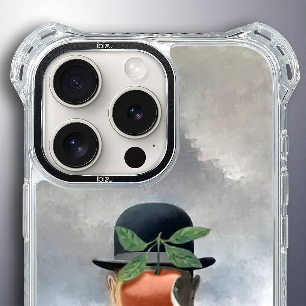 Etui do iPhone 16 Pro IBIZU DropGuard Ultra z MagSafe, Rene Magritte, syn człowieczy - obrazek 7