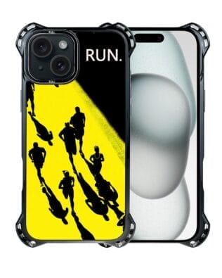 Etui do iPhone 15 Plus IBIZU DropGuard Ultra z MagSafe, #Move, Bieg Mistrzów