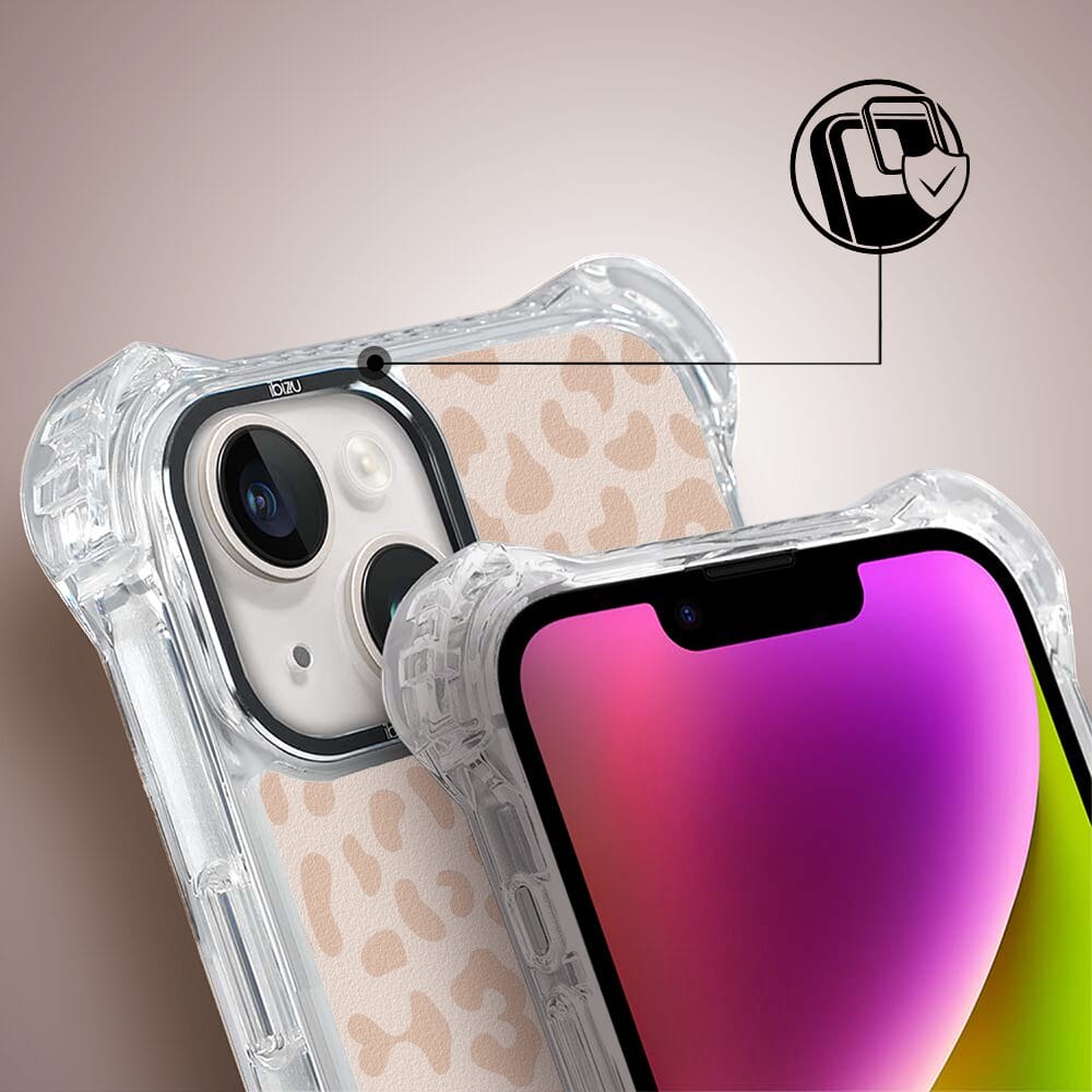 Etui iPhone 14 IBIZU DropGuard Ultra z MagSafe, Boho, Delikatna panterka - obrazek 3