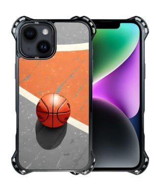 Etui do iPhone 14 IBIZU DropGuard Ultra z MagSafe, #Move, Koszykówka