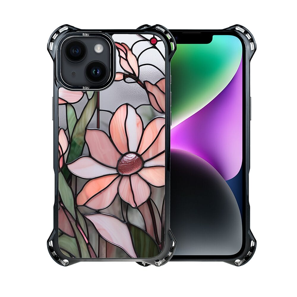 Etui do iPhone 14 IBIZU DropGuard Ultra z MagSafe, Barwy Szkła, Różowa magnolia - obrazek 2