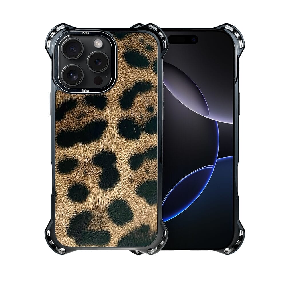 Etui do iPhone 16 Pro, Ibizu DropGuard Ultra z MagSafe, Zew Natury, Lampart - obrazek 2