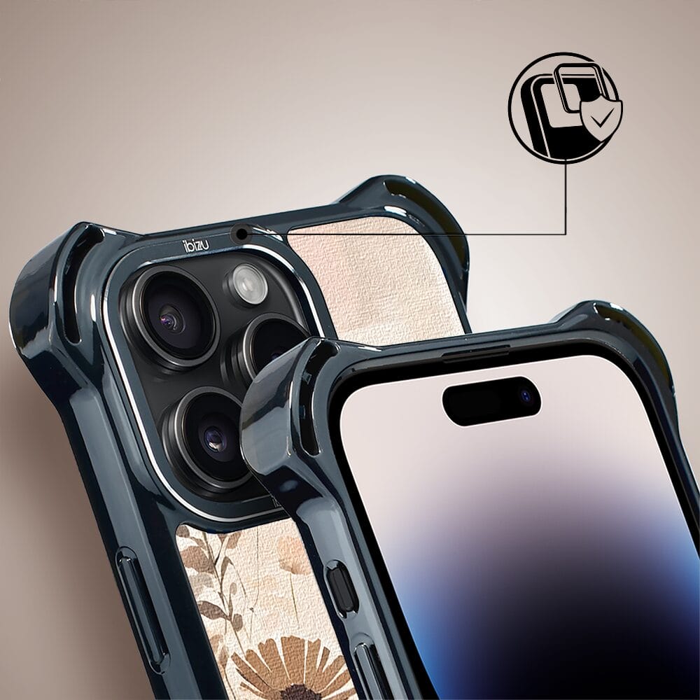 Etui do iPhone 14 Pro IBIZU DropGuard Ultra z MagSafe, Boho, Kwiatowa łąka - obrazek 3