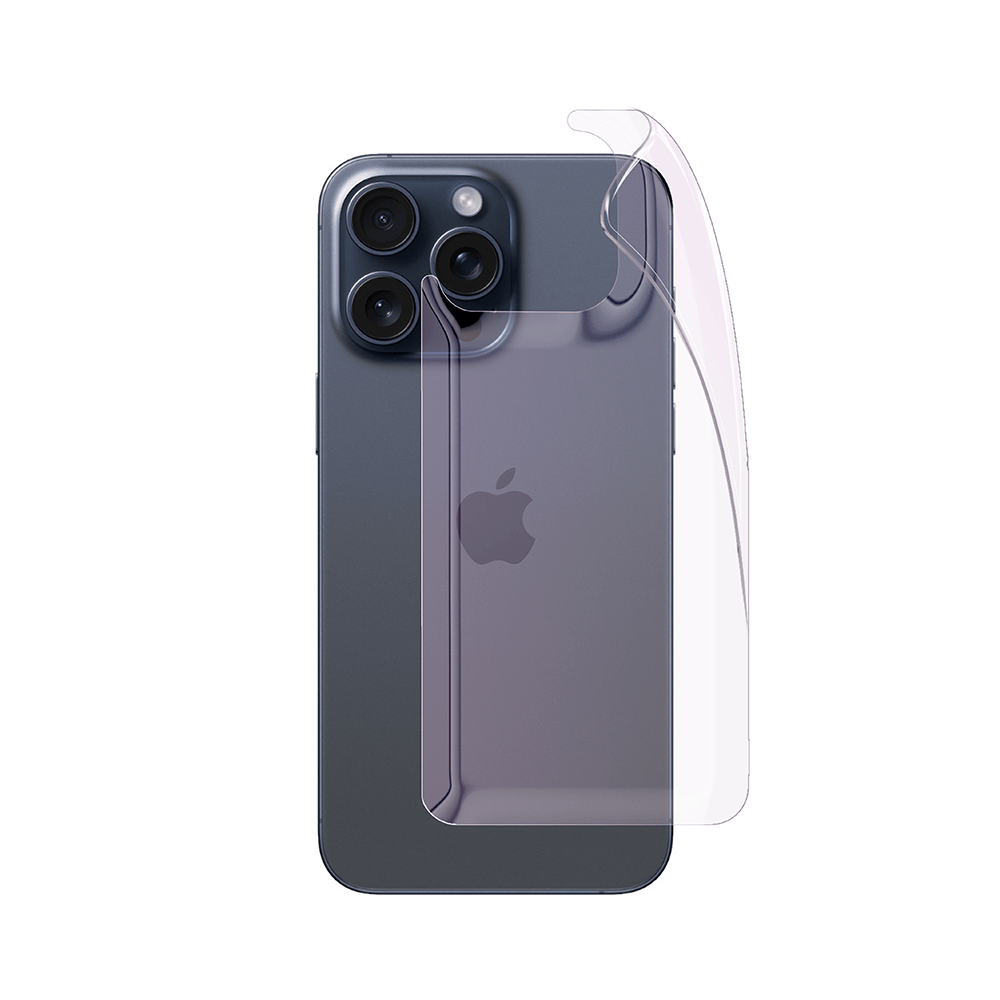 Folia hydrożelowa odporna na pękanie (TYŁ) do iPhone 15 Pro