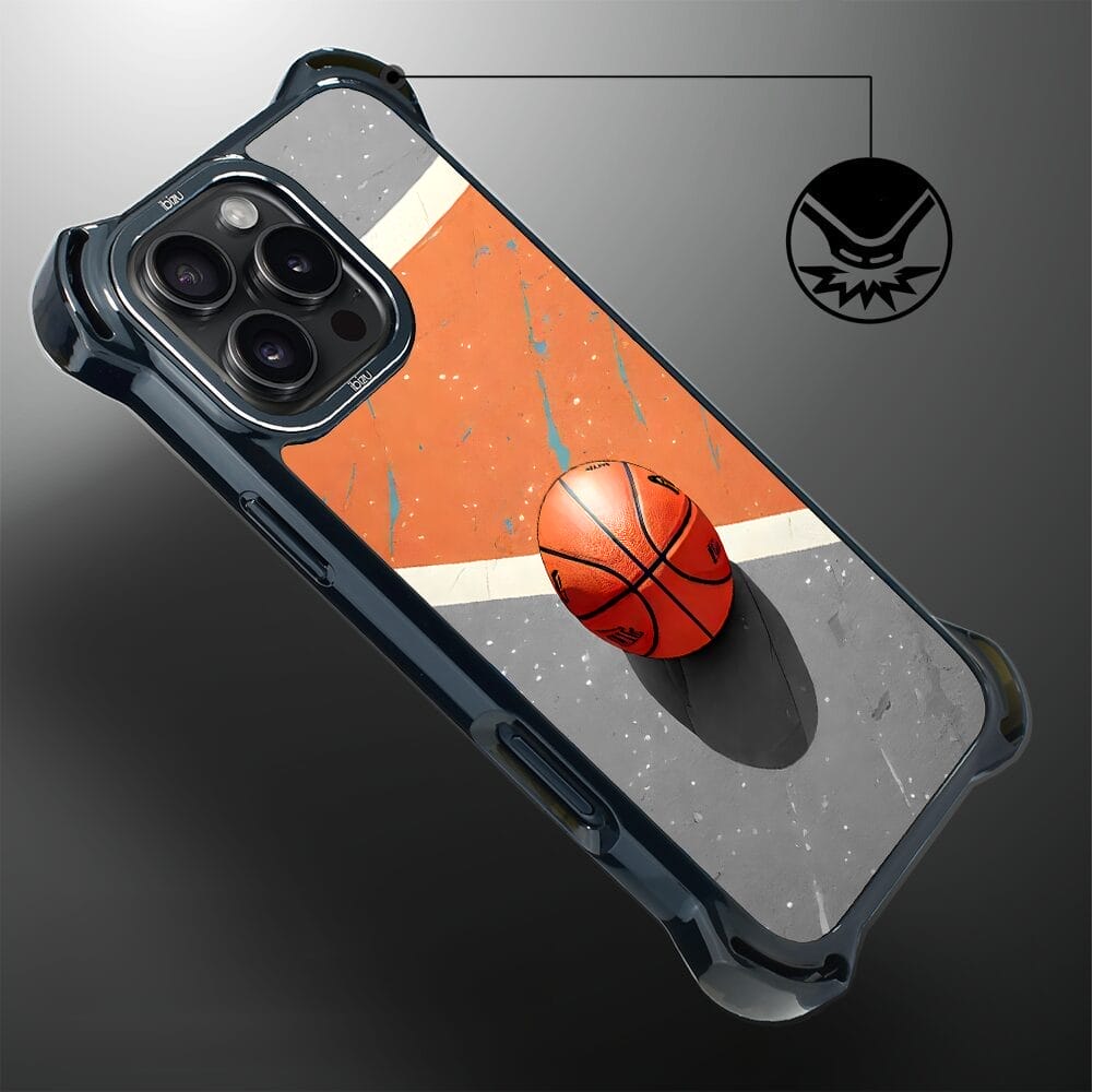 Etui do iPhone 16 Pro IBIZU DropGuard Ultra z MagSafe, #Move, Koszykówka - obrazek 7