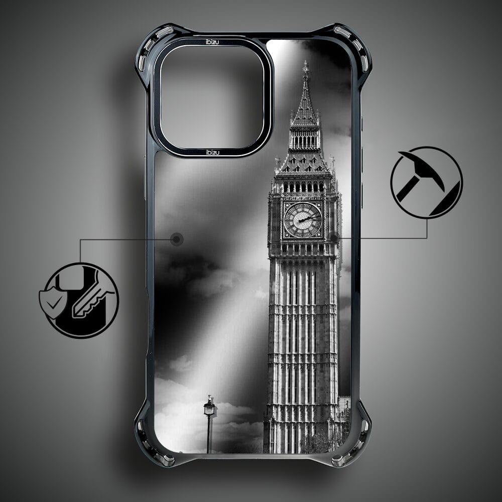 Etui do iPhone 14 Pro Max IBIZU DropGuard Ultra z MagSafe, Noir City, Big Ben - obrazek 7
