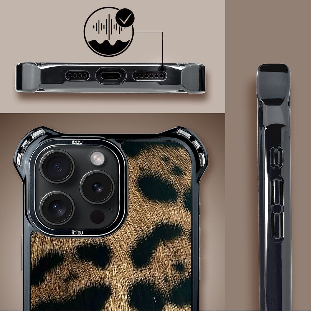 Etui do iPhone 14 Pro Max IBIZU DropGuard Ultra z MagSafe, Zew Natury, Lampart - obrazek 6