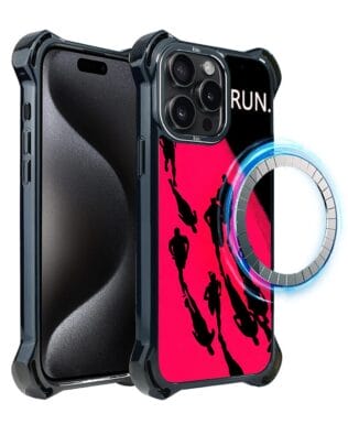 Etui do iPhone 15 Pro IBIZU DropGuard Ultra z MagSafe, #Move, Nocny maraton