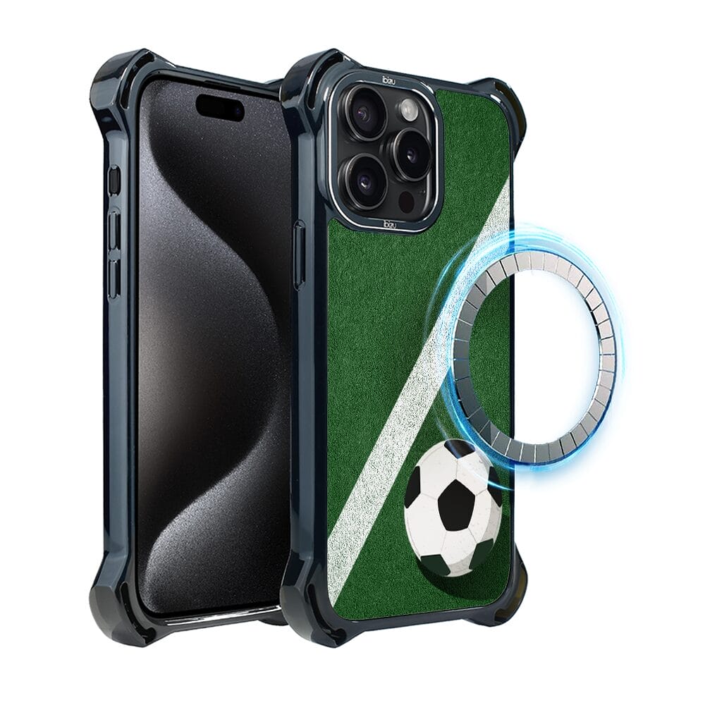 Etui do iPhone 15 Pro IBIZU DropGuard Ultra z MagSafe, #Move, Przy boisku