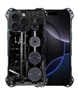 Etui do iPhone 16 Pro Max IBIZU DropGuard Ultra z MagSafe, #Move, Stacja Żelazo