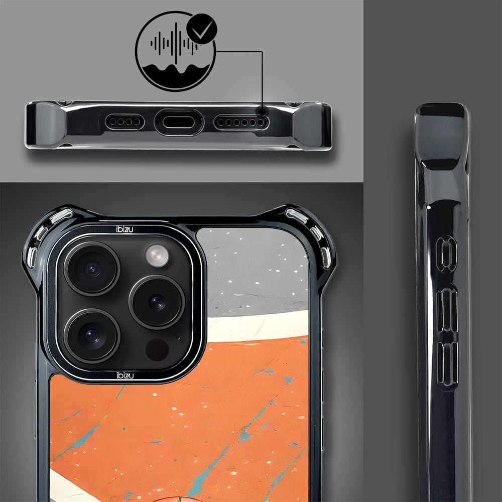 Etui do iPhone 16 Pro IBIZU DropGuard Ultra z MagSafe, #Move, Koszykówka - obrazek 4