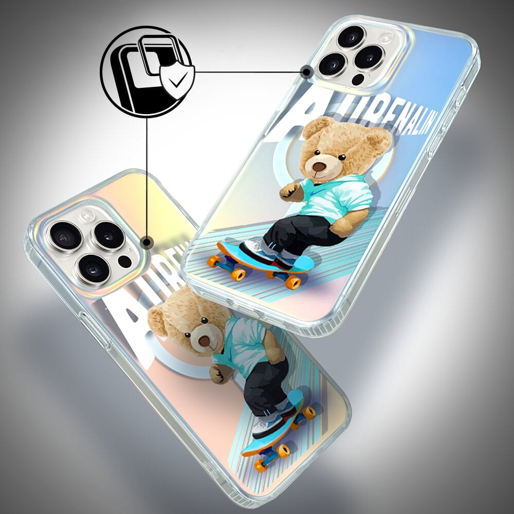 Etui do iPhone 16 Pro Max IBIZU California Sunset z MagSafe, zmieniające kolor, Adrenalin, deskorolka - obrazek 4