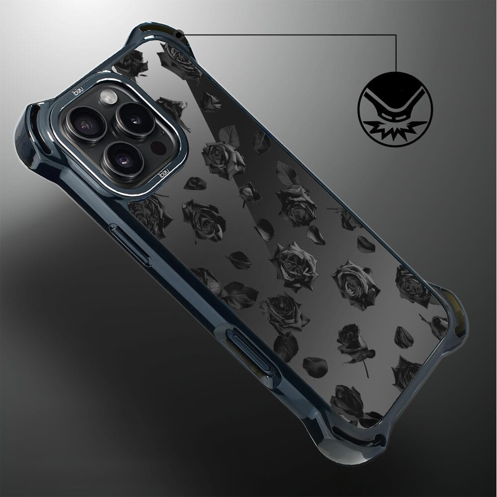 Etui do iPhone 16 Pro IBIZU DropGuard Ultra z MagSafe, Midnight, Sen róż - obrazek 5