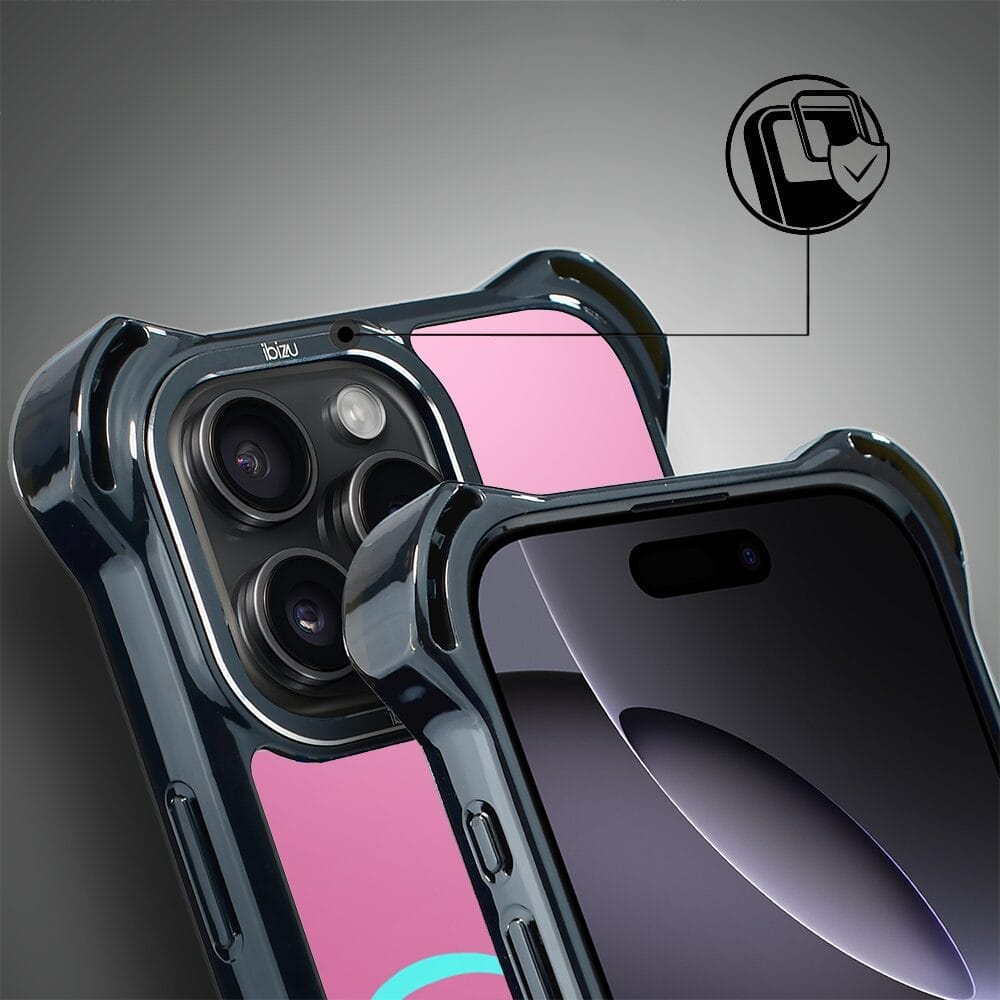 Etui do iPhone 16 Pro, Ibizu DropGuard Ultra z MagSafe, #Move, Pump it love - obrazek 6