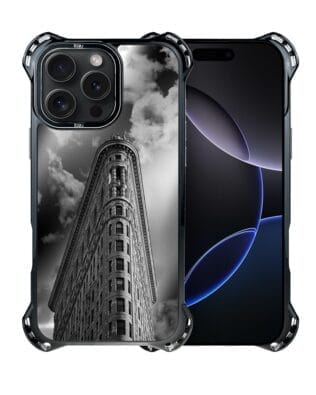 Etui do iPhone 16 Pro Max IBIZU DropGuard Ultra z MagSafe, Noir City, Flatiron