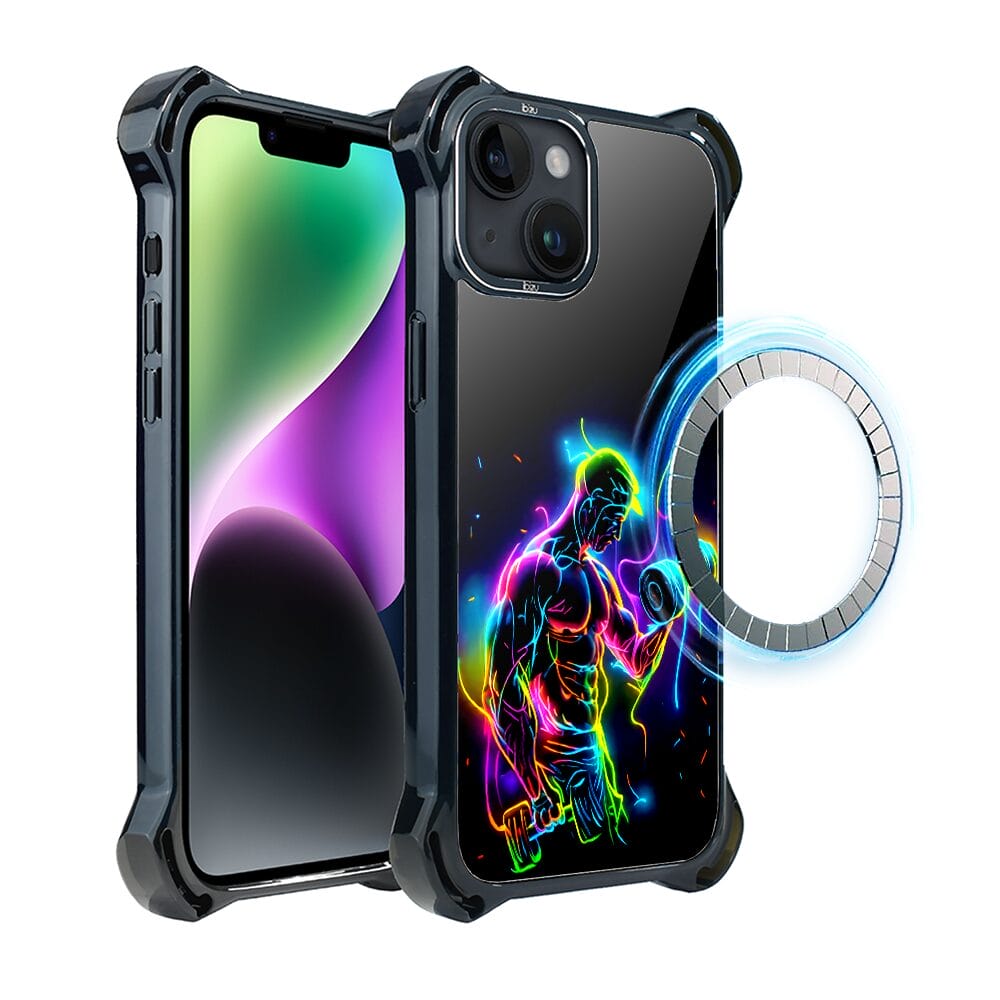 Etui do iPhone 14 IBIZU DropGuard Ultra z MagSafe, #ElectroMove, Jest moc